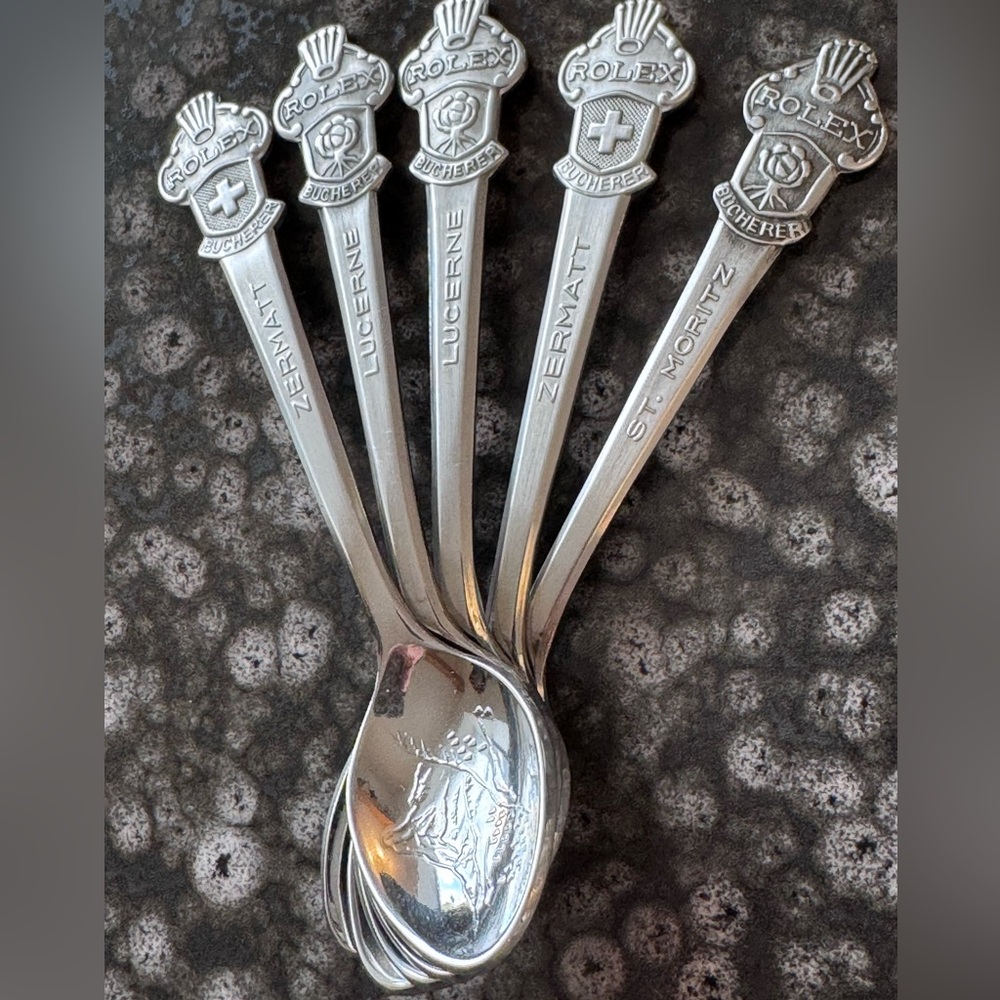 Vintage Rolex Spoons Made in Switzerland 🇨🇭